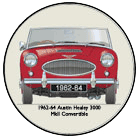 Austin Healey 3000 MkII Convertible 1962-64 Coaster 6